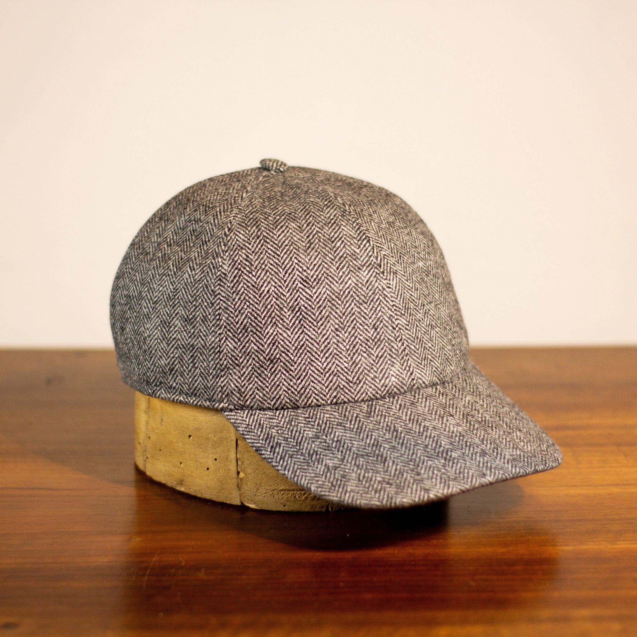 Baseball LP - Grey Herringbone Cashmere by Loro Piana AW25