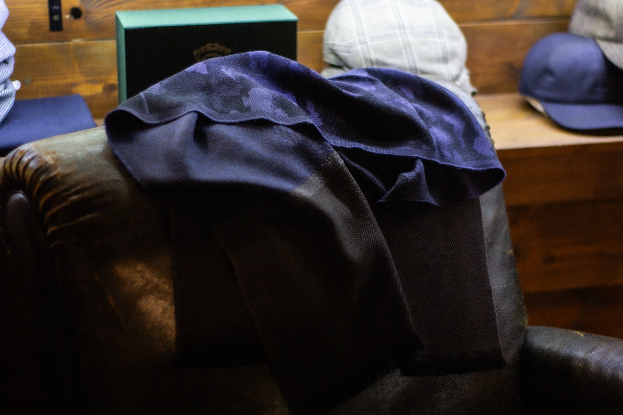 Soft Wool Scarf CB1935 - Various Texture Multicolored