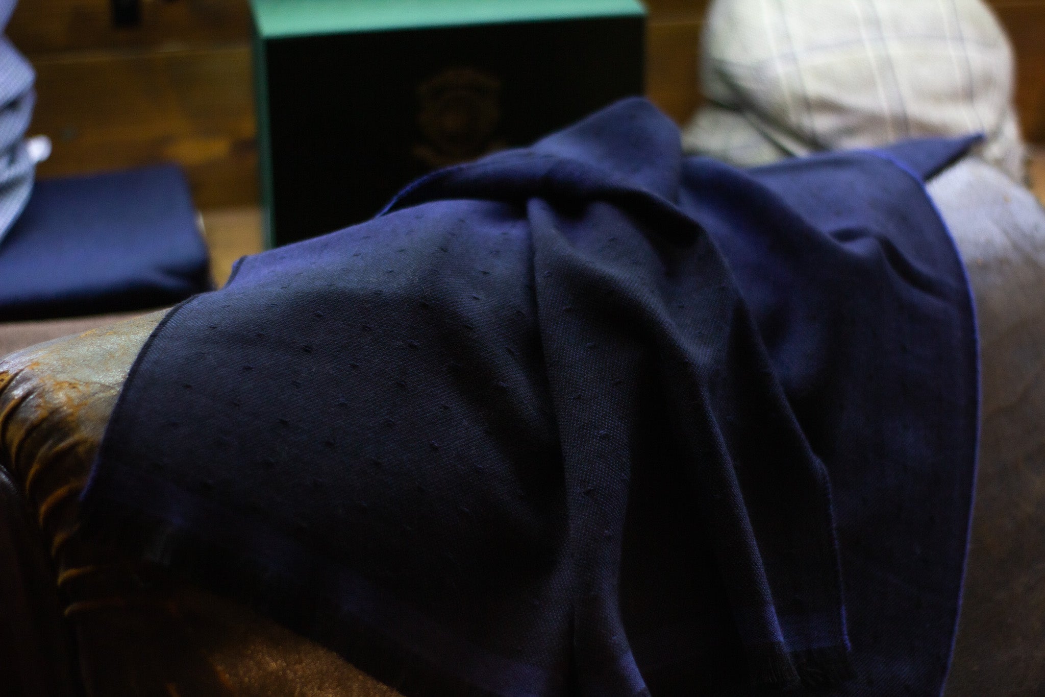 Soft Wool Scarf CB1935 - Various Texture Multicolored