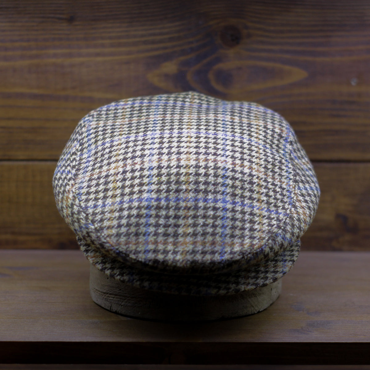 County Cap PR - Pow chestnut orange and azul