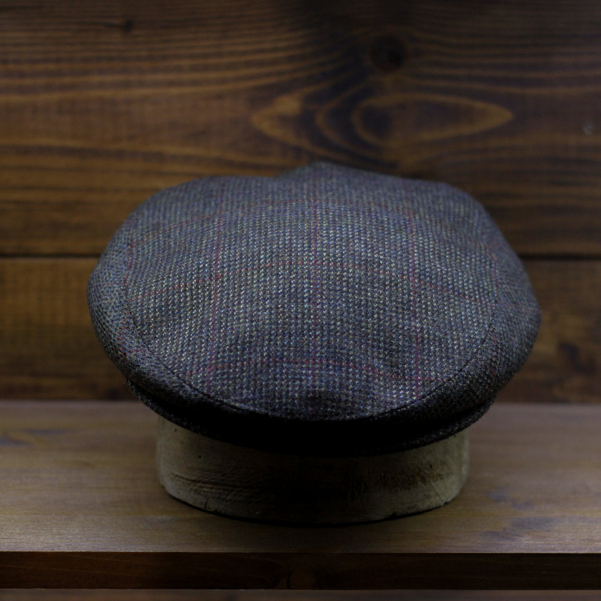 County Cap PR - Overcheck Green & red
