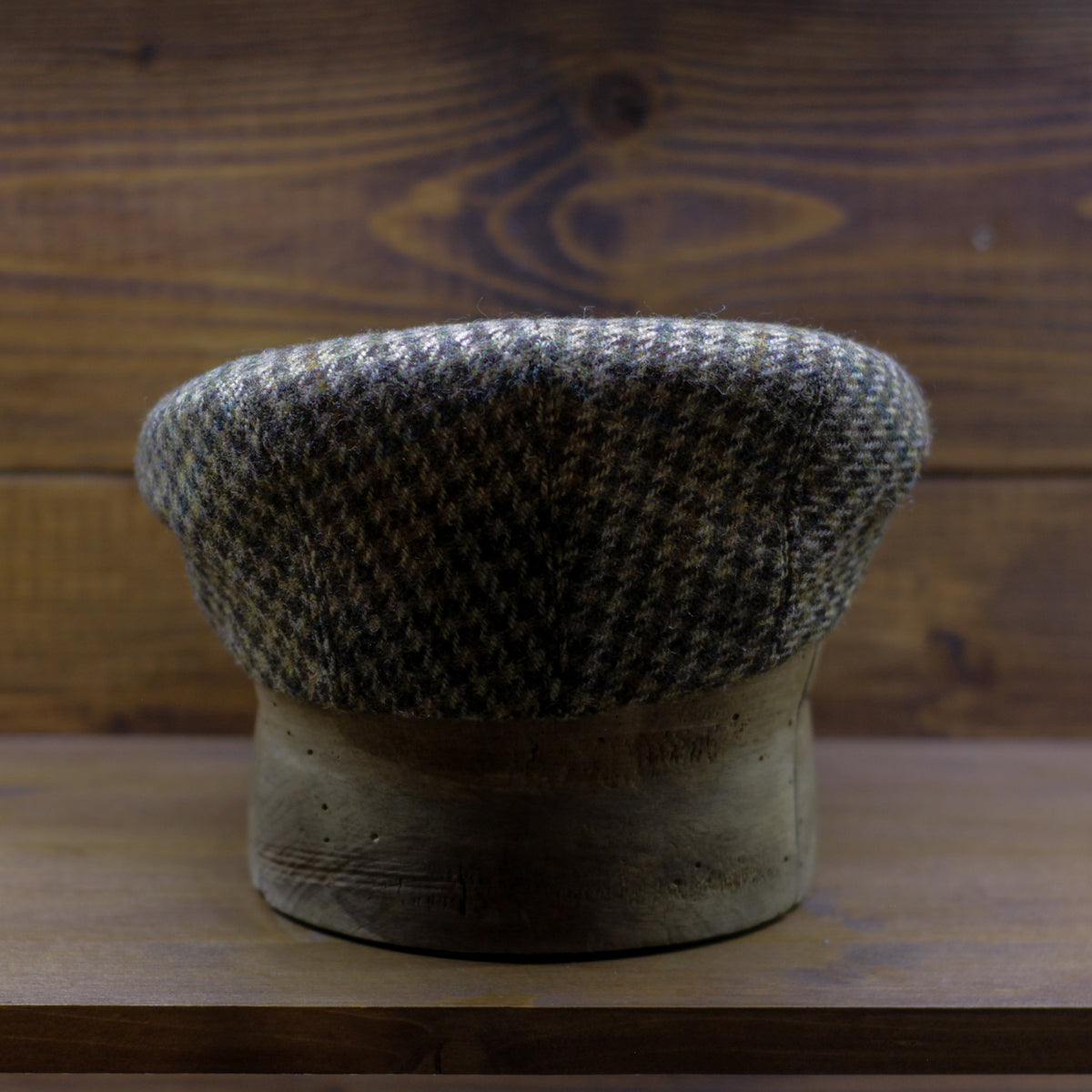 County Cap PR - Pied de poule shades of Brown