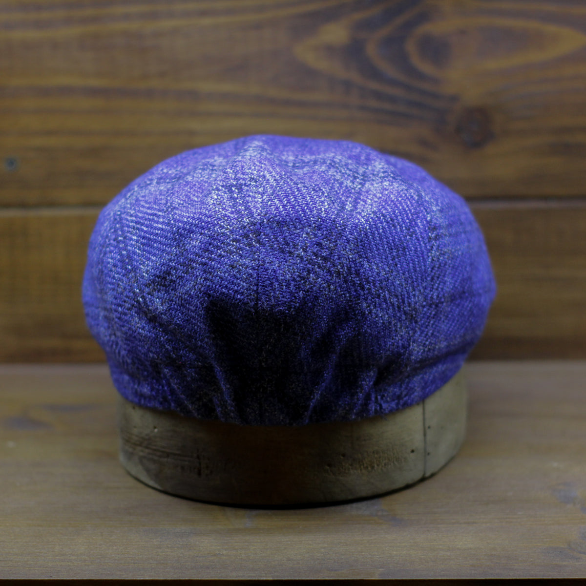 County Cap - Check Light Blue