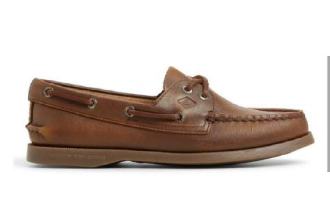 Sperry Boat Shoes AO 2 EYE - Brown Leather Distress