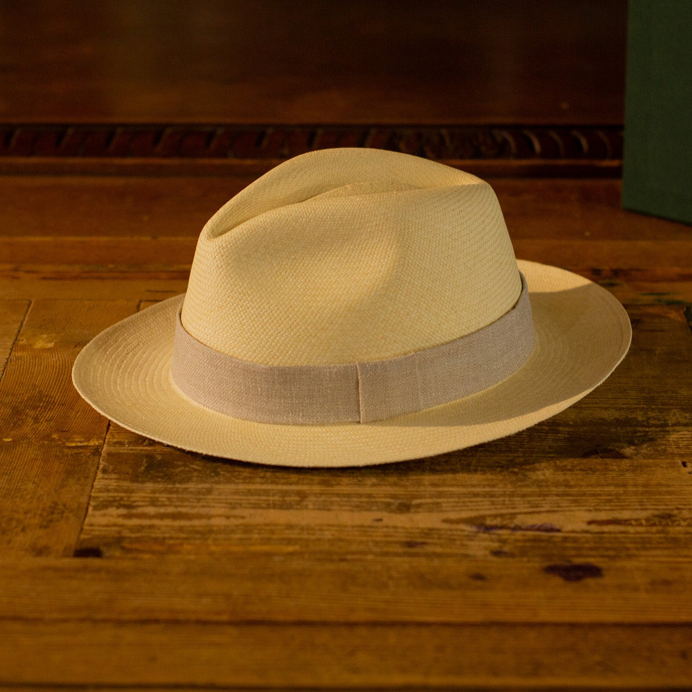 GENUINE PANAMA - Cream Linen