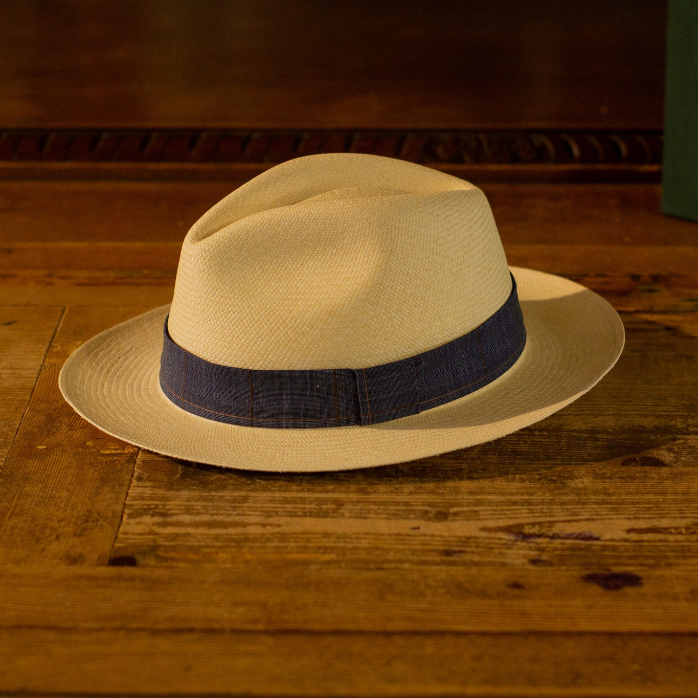 GENUINE PANAMA - Grey Checkered