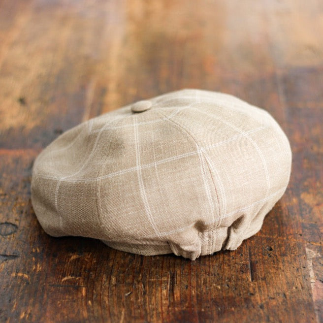 BAKER BOY - VBC Check Beige 