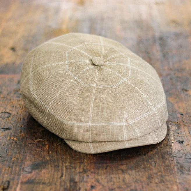 BAKER BOY - VBC Check Beige 