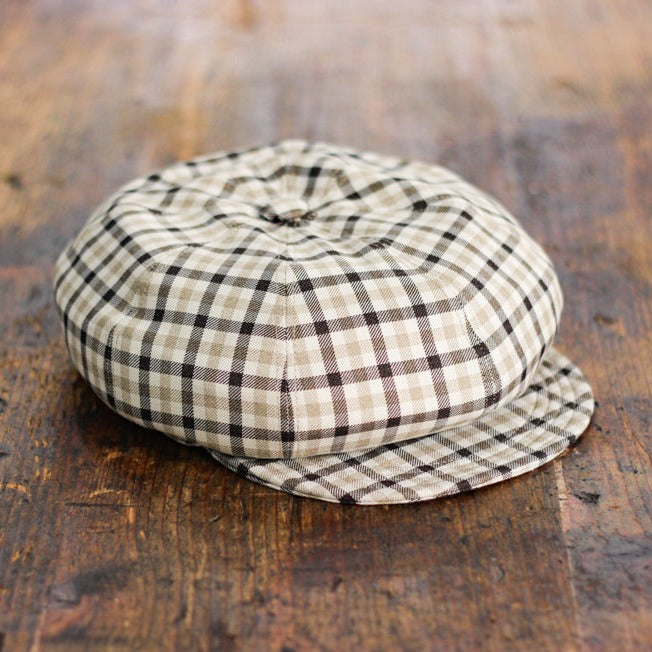 COUGAN - VBC Check Beige&Marrone