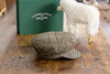 Marine - Alpaca a quadri verde e marrone